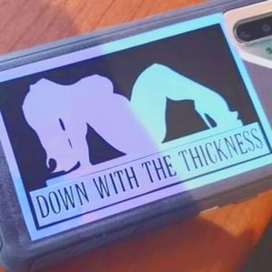 Down With The Thickness 4.3" X 3" CUSTOM Decal